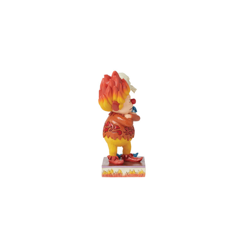 Figurine dos à dos Jim Shore The Year Sans Santa Claus Heat & Snow Miser