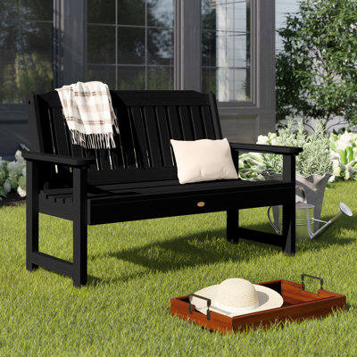 Arbnora Plastic Garden Bench by Lark Manor