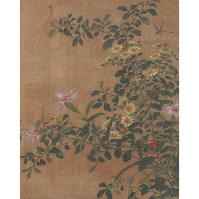 Bordure florale pelez et collez