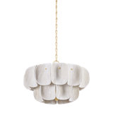 Amalfi Chandelier in Vintage Gold Leaf