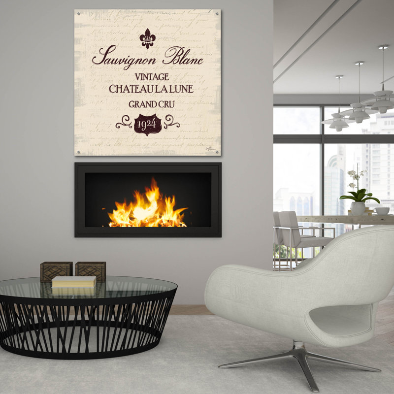 «Wine Tustation» par Janelle Penner, H 36 po x l 36 po x P 0,2 po