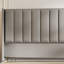 Lit plateforme tapissier moderne, 10 lattes + 3 pieds de support centraux, très grand lit, aucun sommier requis, assemblage facile