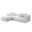 Canapé modulaire 107,9 "avec canapé en L et méridienne en L 107,9"
