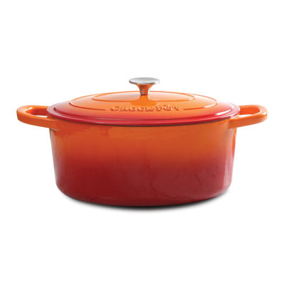 Cocotte en fonte émaillée 7 pte avec couvercle Crock-Pot Artisan