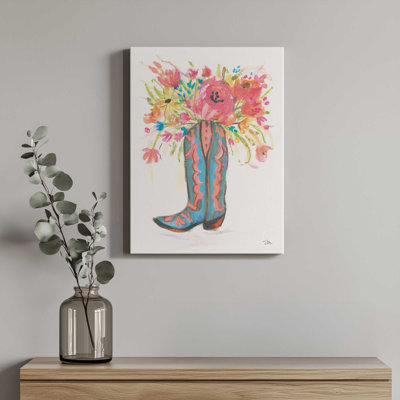 Blooming Boot by Jessica Mingo Art Print