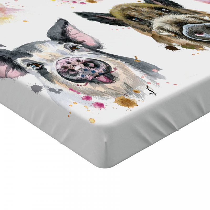 Microfiber Fitted Sheet, Twin Fitted Sheet