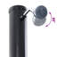 Solar Powered Pvc, Aluminium Free Standing Outdoor Shower and Footwash Spout