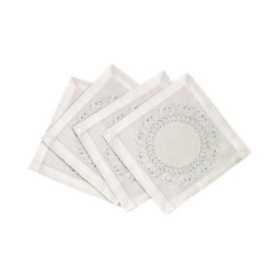 Raffia Cotton Sateen Cocktail Napkins