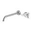 Acquaco Linki Arrow Wall Mount Two-Hole Single Handle Bathroom Lavatory Faucet with 8-5/8'' Spout Reach-917594895