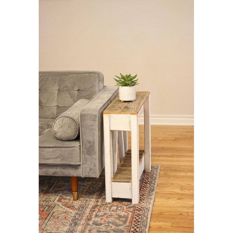 Table de bout en bois massif Alsie