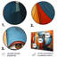 Cubism Geometric Portrait X - Cubism Metal Wall Art Set 5