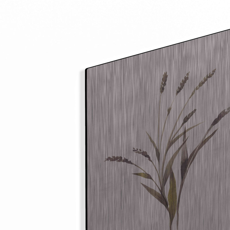 Wheat par Design Fabrikken - photographie sans cadre sur métal, H 16 po x l 12 po x P 0,13 po