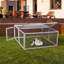 Cage à lapins portable d'extérieur avec fonctionnalité polyvalente pour animaux de compagnie