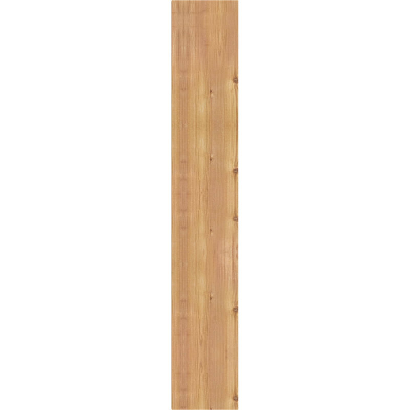 Artisan traditionnel en bois rustique, P 38 po x H 46 po, Cèdre rouge occidental l 7 1/2 po (lisse)