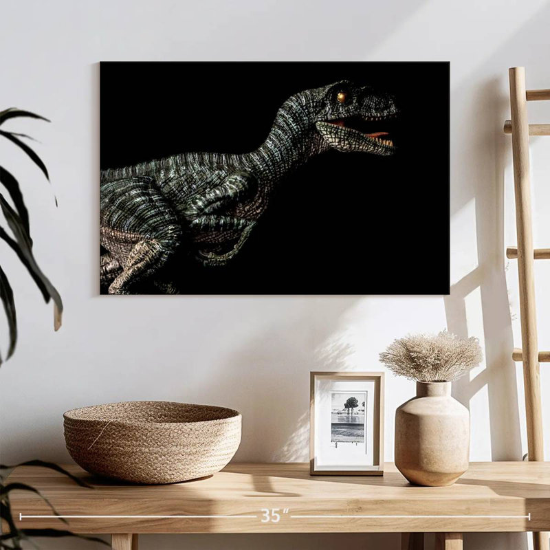Velociraptor vicieuse, H 16 po x l 24 po