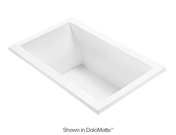 Andrea® 11 60" Air Bathtub - Matte, Undermount