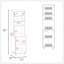 Garde-manger Cloudcroft, blanc