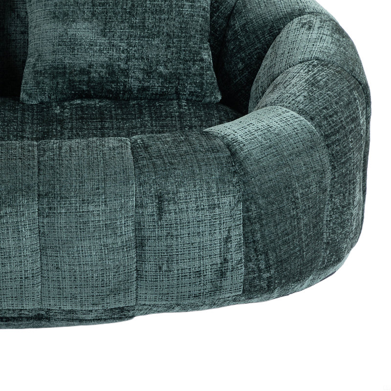 Fauteuil à billes à dossier haut, Vert