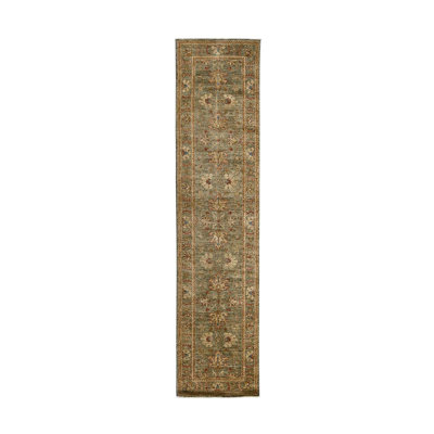 One-of-a-Kind 2'1" X 9'2" Runner Wool Area Rug in