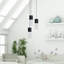 Luminaire suspendu cylindrique à 3 lumières DEL Andromedae-1700573966