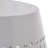 Lace Cut Metal Barrel Shape Accent Table-850518352