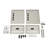 Audio Rack with Wheels, Rolling Studio Equipment Rack Cabinet-129222237-129222238