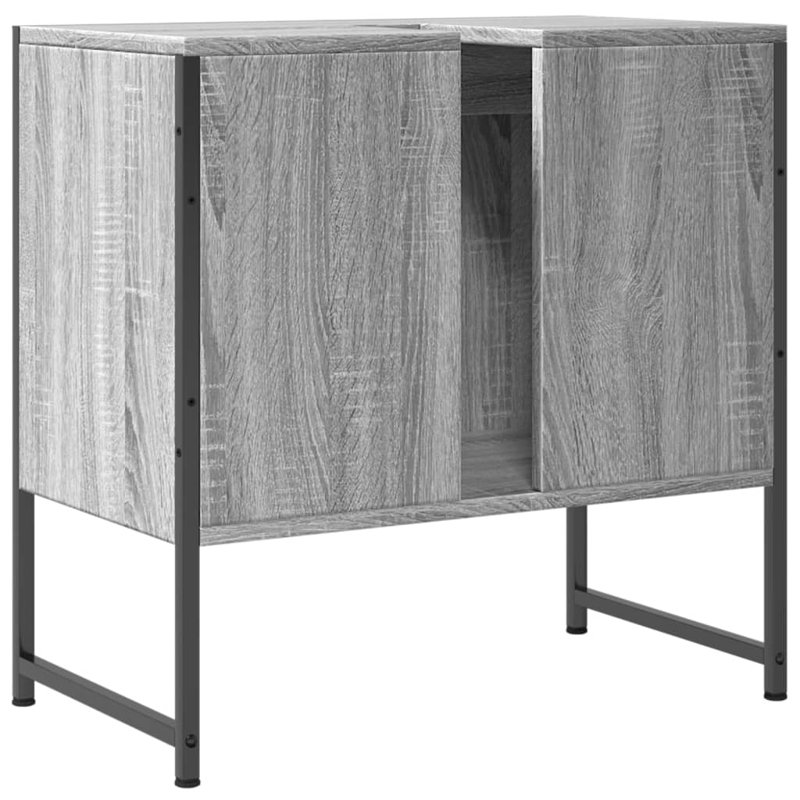 Norvall 60 mm Freestanding Single Vanity, Gray Sonoma