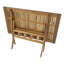 Rectangular Wooden Folding Outdoor Dining Table