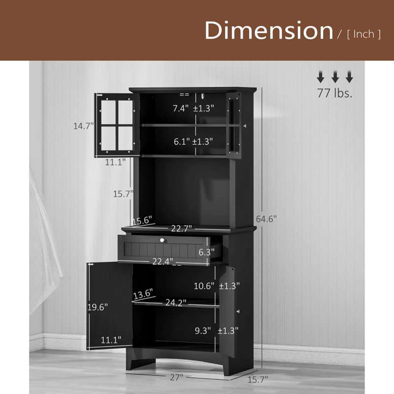 Home Storage Cabinet,Kitchen Pantry Cabinet