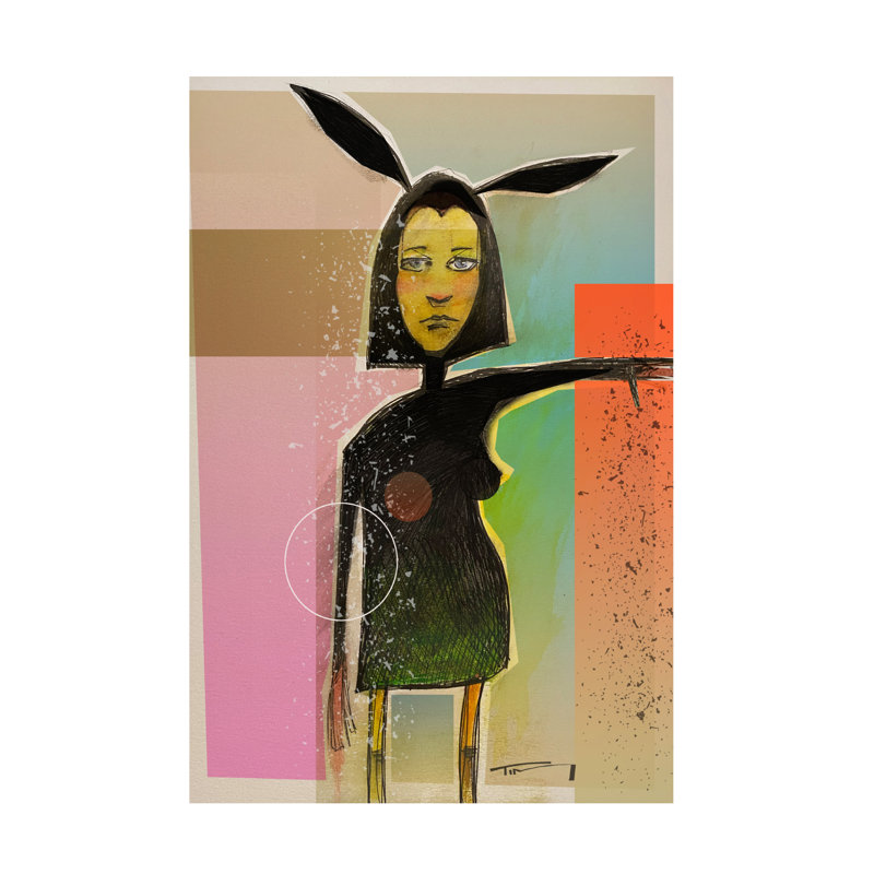 Tim Nyberg Blood On Her Hands Canvas Art, 12" H x 19" W