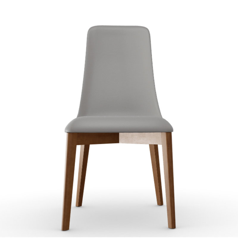 Chaise rembourrée Etoile, Graphite, Taupe