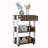 Versatile Kitchen Cart with Efficient Storage and Mobility Options