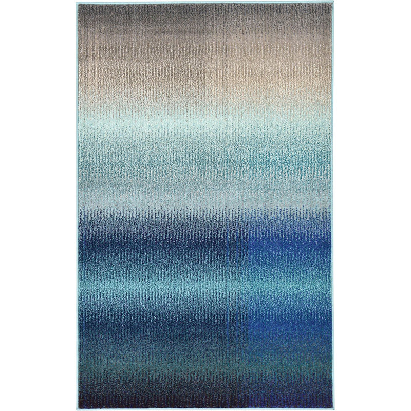 Abstract Indoor Rug, Rectangle 3'3" x 5'3"