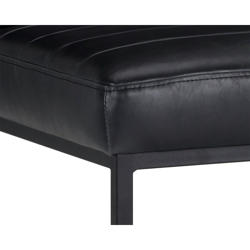 Spyros Upholstered Dining Chair, Black