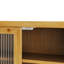 Armoire murale 24,8 "à deux portes avec trois niveaux de rangement et porte-serviettes-1577067545