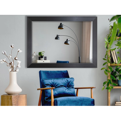 Duval Solid Wood Flat Wall Mirror