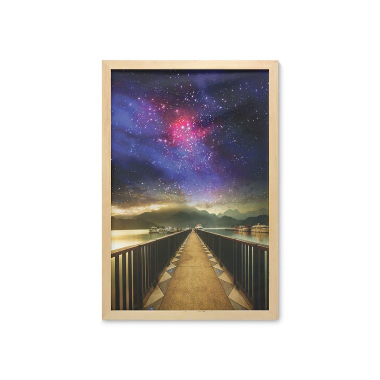 Bless international Galaxy Cosmos Wooden Bridge Panoramic View ...