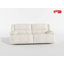 Canapé inclinable électrique en microfibre Rosser-365340247