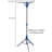 Steel Foldable Tripod Drying Rack