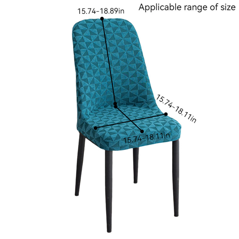 Housse pour chaise de salle à manger en polyester