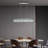 6 Head Kitchen Island Crystal Pendant Light