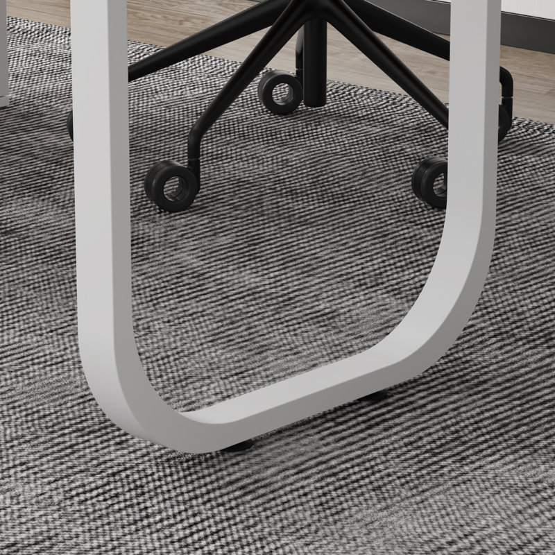 Bureau en L Stockseth, Blanc