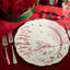 Country Estate Winter Frolic Charger/Platter - Ruby