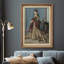 Portrait de madame Gaudibert par Claude Monet - Peinture sur toile-86450144