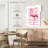 Flamingo Pink Stripes