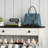 16-Pair Farmhouse Shoe Storage Cabinet-714232580