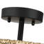 Lannister Rattan Semi Flush Mount