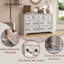 Commode 7 tiroirs Vintage Farmhouse-830386583