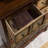 American style 9 drawer painted accent cabinet