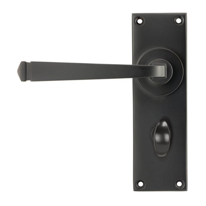 Avon Double Dummy Door Handle, Aged Bronze